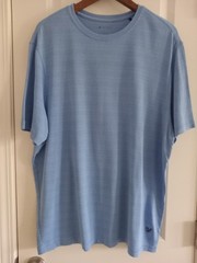 Cremieux Men’s Size L Short Sleeve T-Shirt Crewneck Light Blue