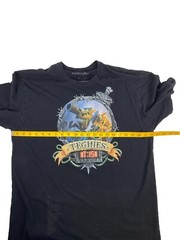 mighty fine tee shirt short sleeve black TECHIES KABOOM!! size XL