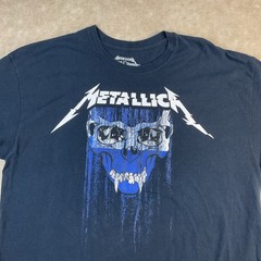 Metallica T-Shirt Men Sz XL Worldwired Tour 2017 VTG Y2K Orlando Double Sided