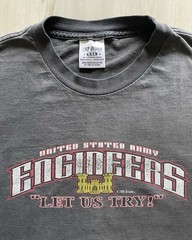 Vintage 7.62 Design U.S Army Engineers Shirt Mens Sz 2XL