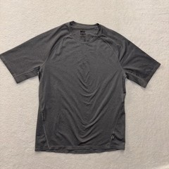 REI Co-op Shirt Mens Medium Grey Workout Gym Activewear Hiking Camping Sweat
