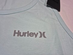 Hurley Men’s Casual The Line Up Debardeaur Graphic Graphic Tank Top Teal Tinted