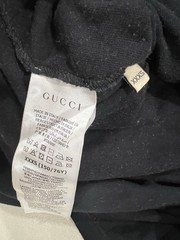 GUCCI x The North Face T-Shirt XXXS Black Unisex