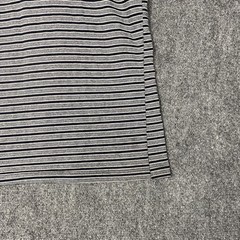 VINTAGE Canyon River Blues Ringer T Shirt Mens Large Blue Grey Striped 90s Blank