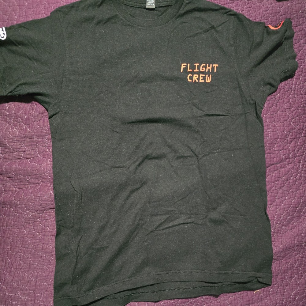 Star Fox Nintendo Video Game Flight Crew Zero Graphic T-Shirt Sz M