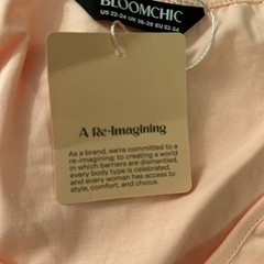 Bloomchic Baby Pink t shirt 95% Cotton 5% Spandex Perfect with jeans