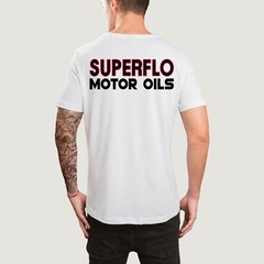 Superflo Motor Oils T-Shirt, Racing Shirt, Days of Thunder, NASCAR Tee, Race Car