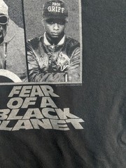 Vintage 2005 Public Enemy Fear Of A Black Planet XL Black T Shirt Very Rare Rap