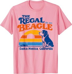 Vintage The Regal Beagle Est 1977 Santa Monica California T-Shirt