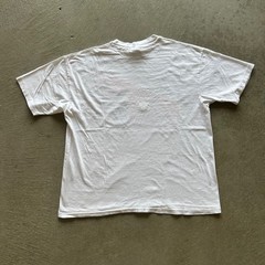 Vintage 80s Hawaii Shirt Size XL White Island Map Seashells Maui Oahu USA Made