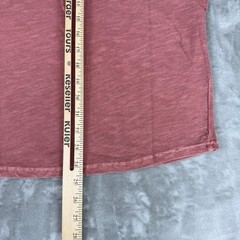 Marine Layer Vintage Heavy Slub Pocket Tee Mens Small Marsala Red Soft $54 NWT