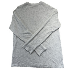 Faherty Cloud Cotton Long Sleeve Henley T Shirt Men’s M Heathered 3-Button