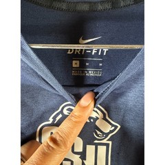 Nike Dri-FIT Shawnee State University SSU Bears T-Shirt Mens Medium Navy Blue