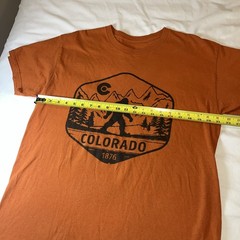 Colorado Orange T-shirt Men’s Large? No Brand Or Tag.