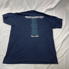 Tultex Mens Graphic T-Shirt Two Door Cinema Club Crew Neck Sportswear XL New