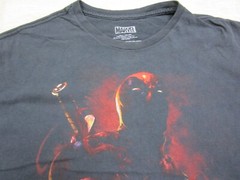 Marvel Deadpool T-Shirt Men’s Size (2XL) Faded Movie Tee Universe Super-Hero Y2K