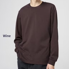 UNIQLO:U AIRism Cotton T-Shirt Long-Sleeve 9 colors XS~4XL MEN Unisex Japan