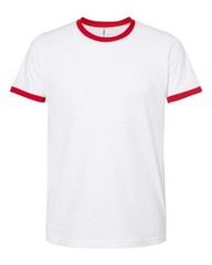 Custom-Printed Ringer Tees In Colours – Soft and Lightweight Cotton Fabric