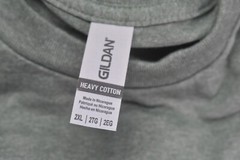 Gildan G500 Heavy Cotton 5.3 oz Blank Short Sleeve T-Shirts Case of 72 2XL Green