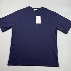 MIDA Undici Premium Cotton T-Shirt Men’s M Navy Blue Made in Italy NWT