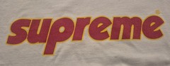 Supreme Pinline Tee White SS24 Logo T-Shirt Men’s Size Xl NWOT