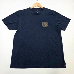 Rip Curl T-Shirt Mens Large Navy Blue Relaxed Fit Graphic The Search Surf Tee