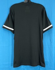 ADIDAS Climacool BLACK/WHITE Poly Knit ULM SOFTBALL Men’s SHORT SLEEVE T-Shirt L