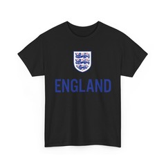 England T-Shirt, England British Soccer Fans Shirt
