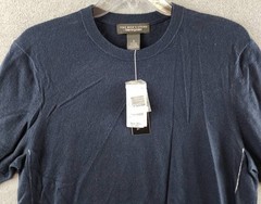 The Men’s Store at Bloomingdale’s Cashmere Blend Sweater Tee S True Navy S/S