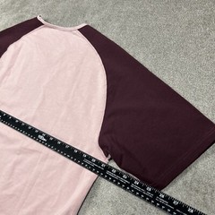 Bylt Shirt Mens Large Maroon Lux Drop Cut Short Sleeve Performance Stretch