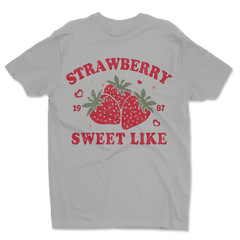 DTF Straberry/ Custom Unisex Soft Style T-Shirts, Next Level- Cotton