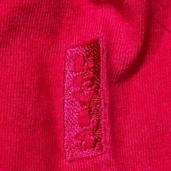 Levi’s Red Graphic T-Shirt Men’s Large Short Sleeve Cotton Crew Neck vintage