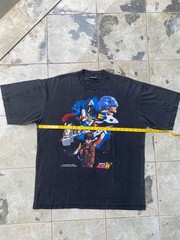 Rare Bootleg Gundam Wing Anime T Shirt XXL Nigata Club Rare Graphic Faded