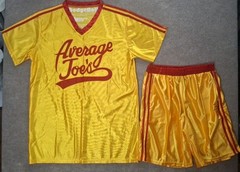 Dodgeball Average Joe’s Jersey Sz Large Costume Agent