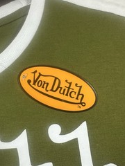 Von Dutch T Shirt Mens Medium Spellout Logo Graphic Streetwear NWT