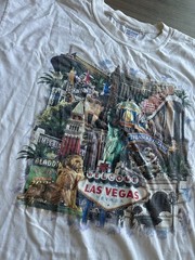 Vintage Y2K Las Vegas Nevada Casino Landmark Graphic T Shirt XL Gildan