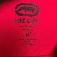 Ecko Untld. Shirt Mens Medium Red Casual Outdoors Comfort Streetwear