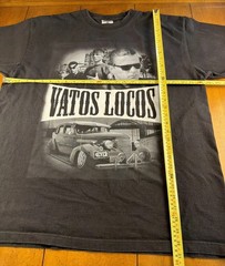 Vatos Locos Shaka Wear Super Max Heavy Mens 2XL T Shirt Streetwear Essential Vtg