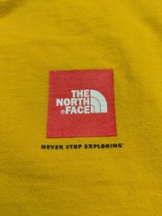 Vintage The North Face Yellow Aurora Borealis Shirt Medium