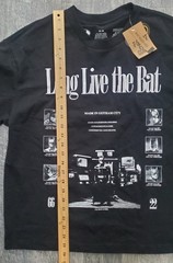 Batman The Theatrical Collection Double-Sided Embroidered T-Shirt~M~NEW W/ TAGS!