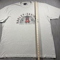 Harley-Davidson Shirt Mens 2XL Gray Museum Milwaukee WI Motorcycle Biker Tee