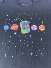 Juice WRLD x Lyrical Lemonade T-Shirt Men’s M Black Graphic Rap Tee Hip Hop Rare