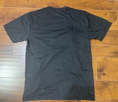 El Flashing Sound Activated LED T-Shirt Sunglasses EQ Black Short Sleeve Large