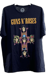 Guns N’ Roses Was Here North America 2023 Rock Band Black T Shirt XXL