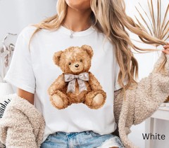 Teddy Bear Comfort Tee Cute Animal Lover Gift Shirt