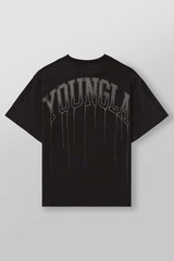 Printed Oversized Stylish Short Sleeved Cotton T-shirt Men & Women Gym Training
