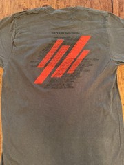 U2 Vertigo 2005 Tour Gray Shirt Size Small
