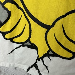 Chinatown Market x Smiley All Over Print AOP Graphic T-Shirt White Men’s Large