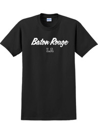 Baton Rouge, Louisiana State T-Shirt Short Sleeve Graphic Tee Unisex apparel