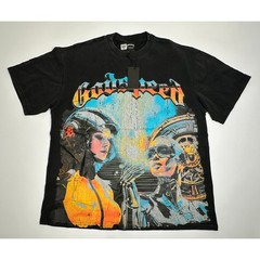 Godspeed Graphic Cotton Tee Shirt Black Size L NWT #105A